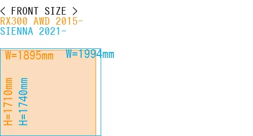 #RX300 AWD 2015- + SIENNA 2021-